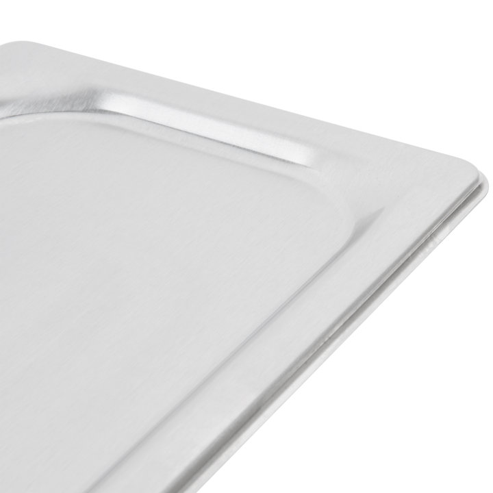 Half-long-size Super Pan 3® solid stainless steel cover