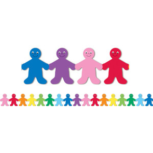 Rainbow Kids Mighty Brights&trade; Border, 12 Strips/36 Feet