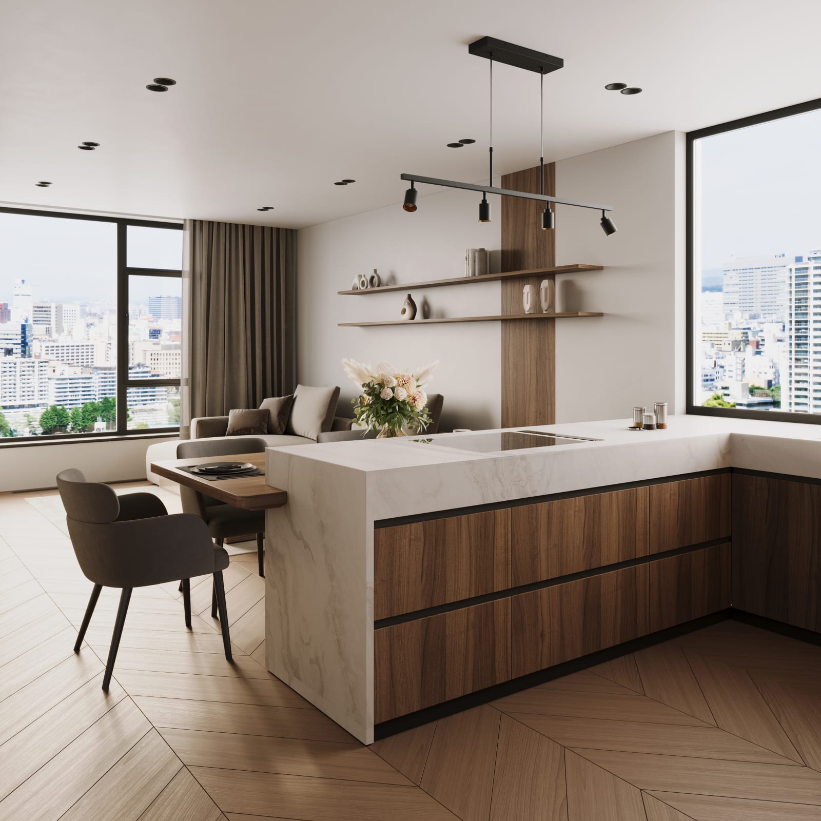 Shura 4 Head Track Pendant — installation 7