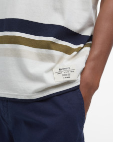 Golborne Striped T-Shirt Whisper White