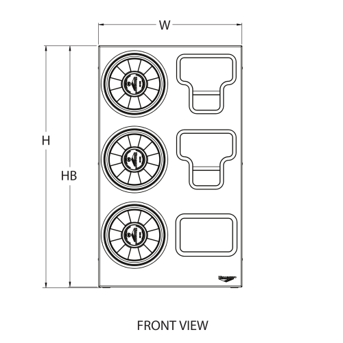 Engineering front view