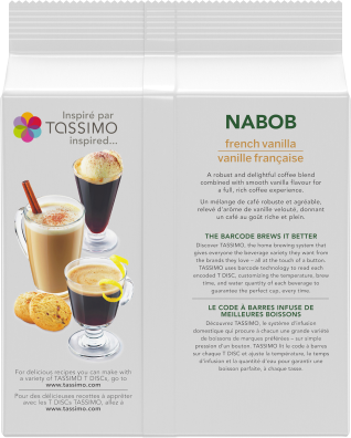 TASSIMO NABOB FRENCH VANILLA