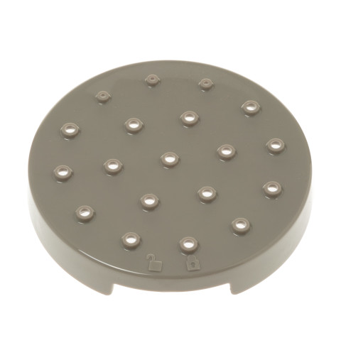 BRUSHED STAINLESS SHOWER HEAD