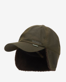 Cappello cerato in stile aviatore – Barbour x Baracuta 