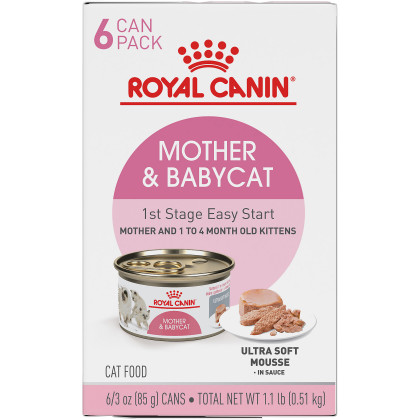 Mother and Babycat Ultra Soft Mousse in Sauce Canned Cat Food