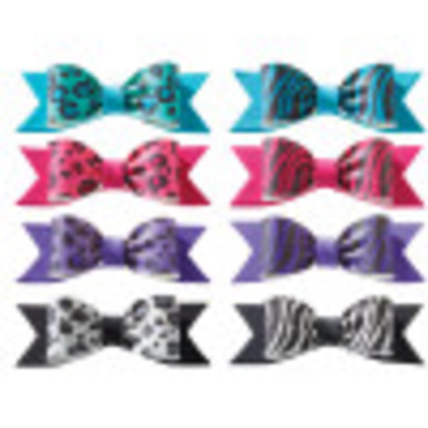 Animal Print Gum Paste Bows | DecoPac