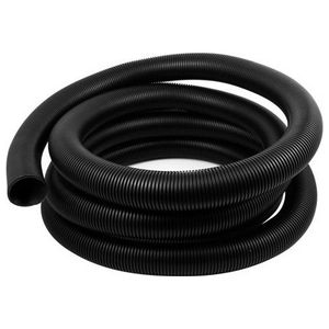 FiberGuide® Flex Tube, Slotted, 15 Ft., Black