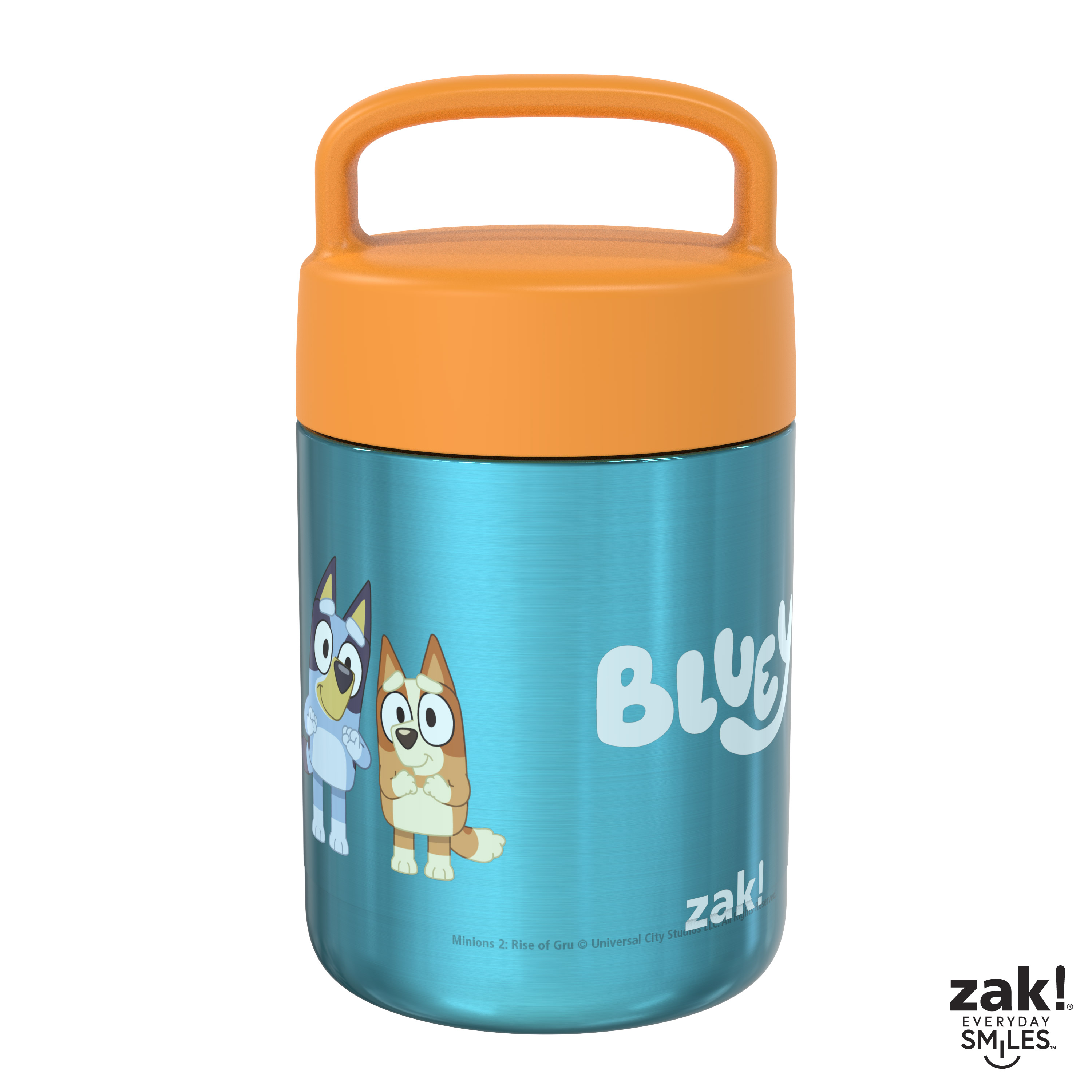 Bluey Reusable Vacuum Insulated Stainless Steel Food Container, Bluey and Friends slideshow image 2