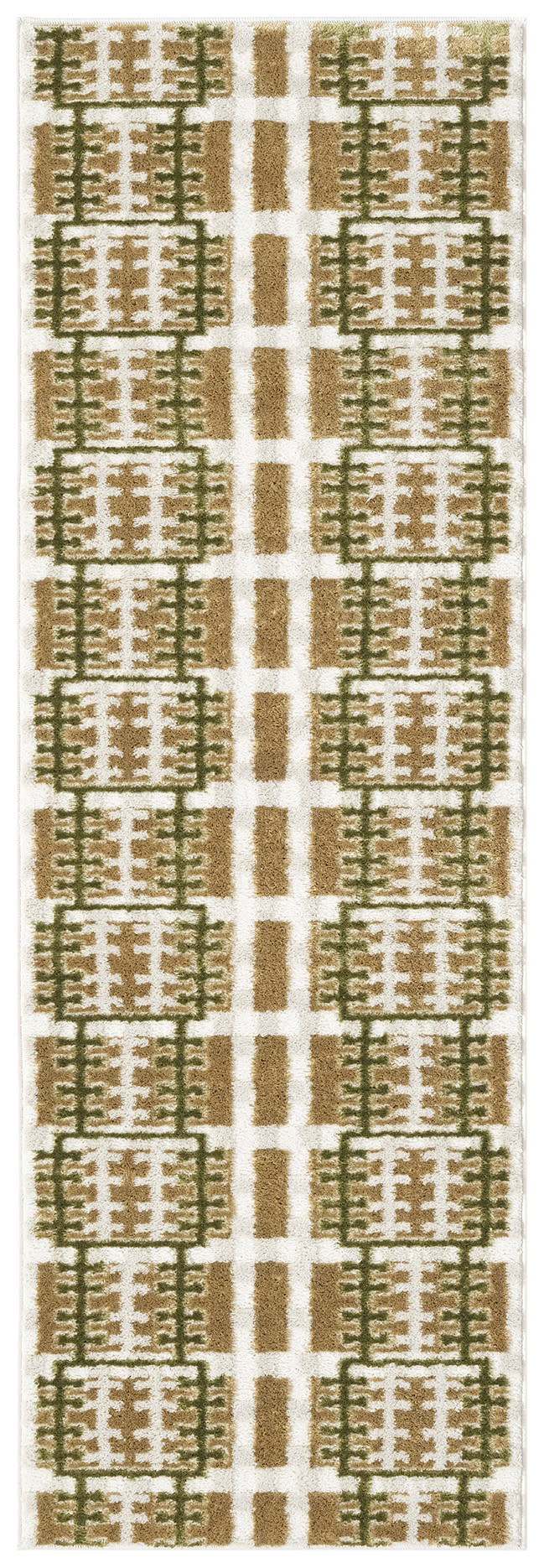 Nourison Nordic 2' x 6' Multicolor Modern Indoor Rug