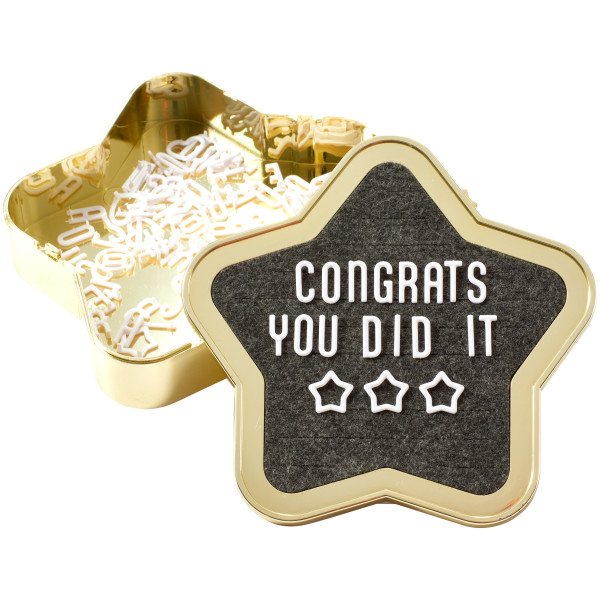 Star Grad Letter Board DecoSet®