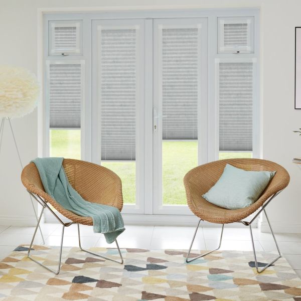 Resume Grey Perfect fit Pleated blind