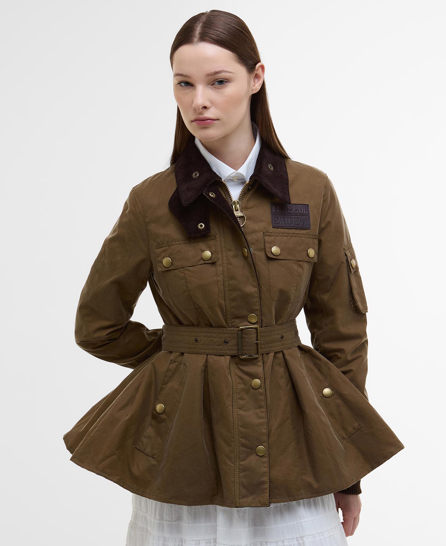Barbour x ERDEM Wachsjacke Constance image number 0