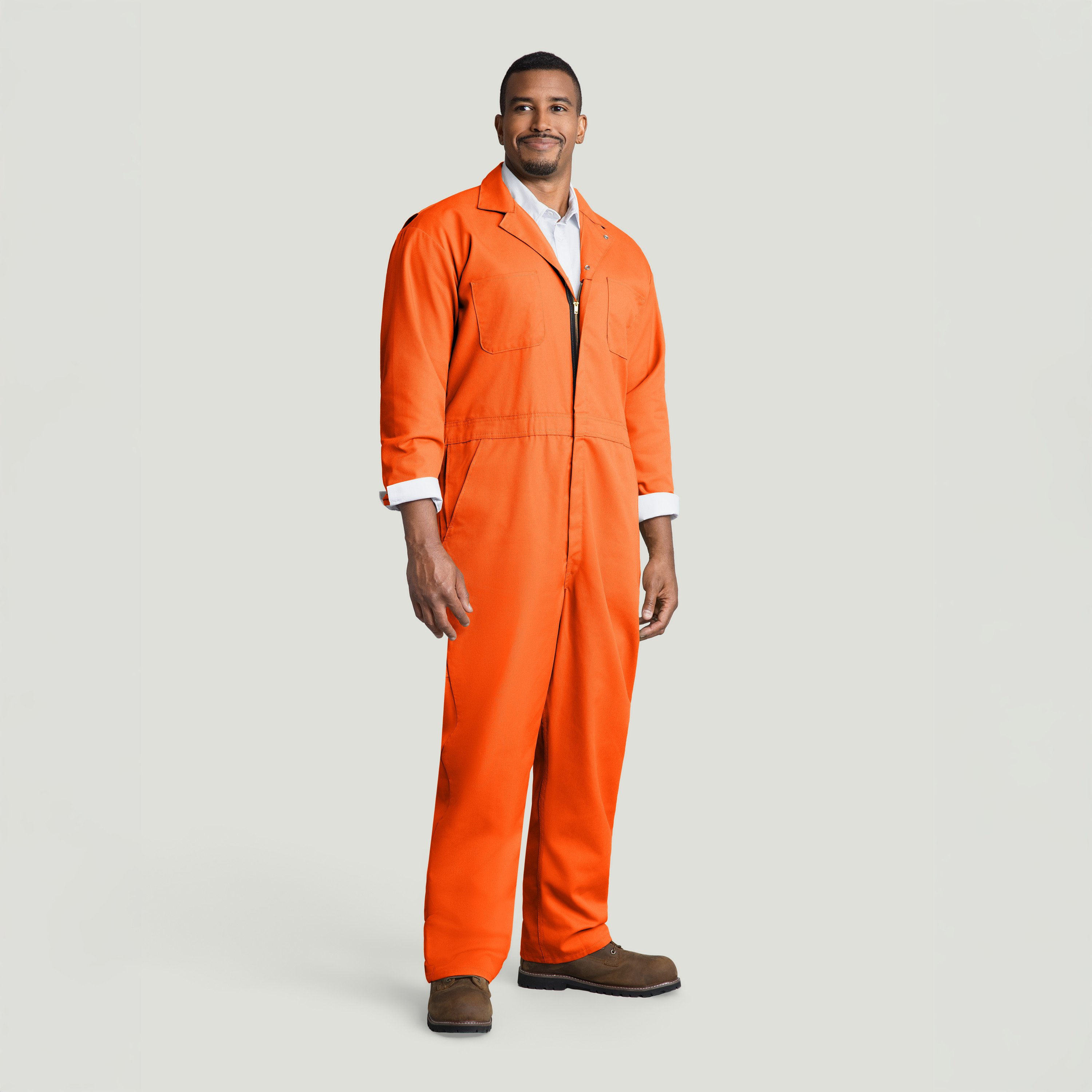 Red Kap Twill Action Back Coverall with Chest Pockets - Picture 26 of 41