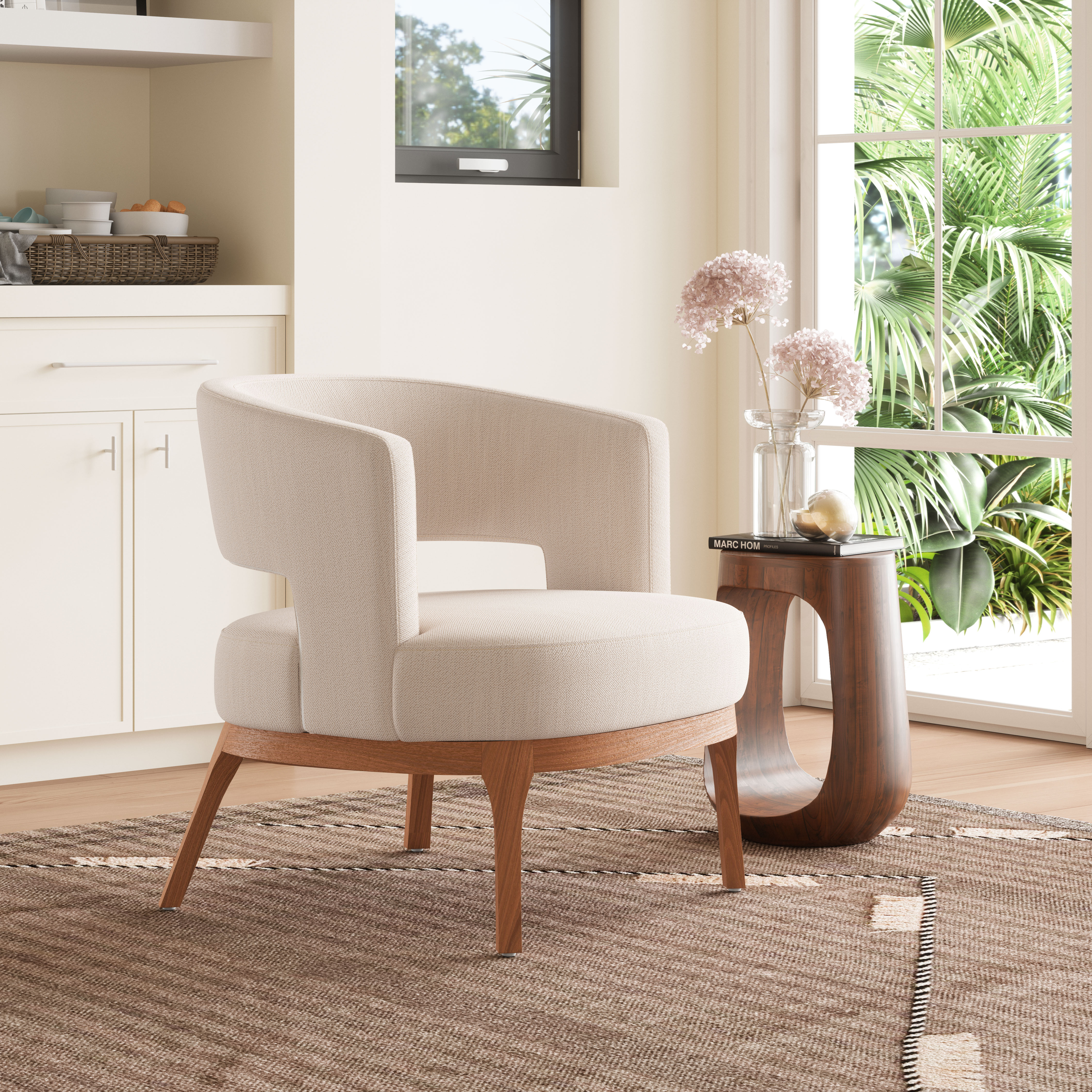 Penryn Accent Chair Beige product image