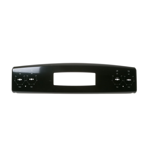 Range trim and bracket assembly (black)