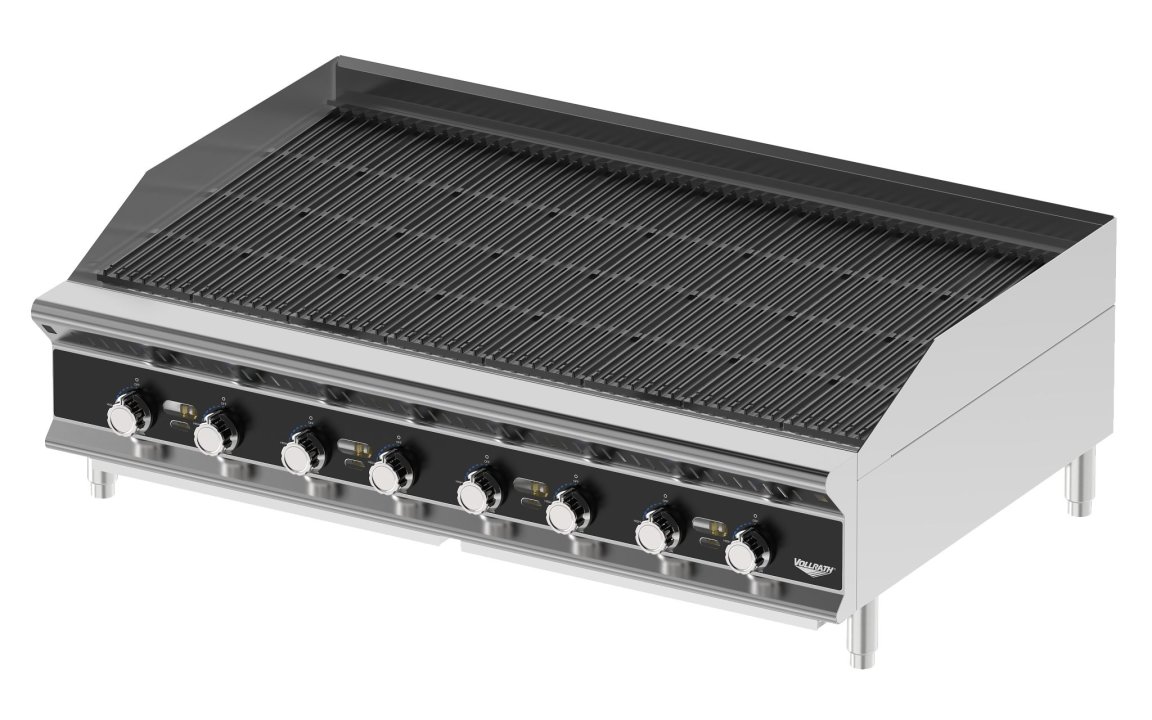 48-inch heavy duty gas radiant charbroiler