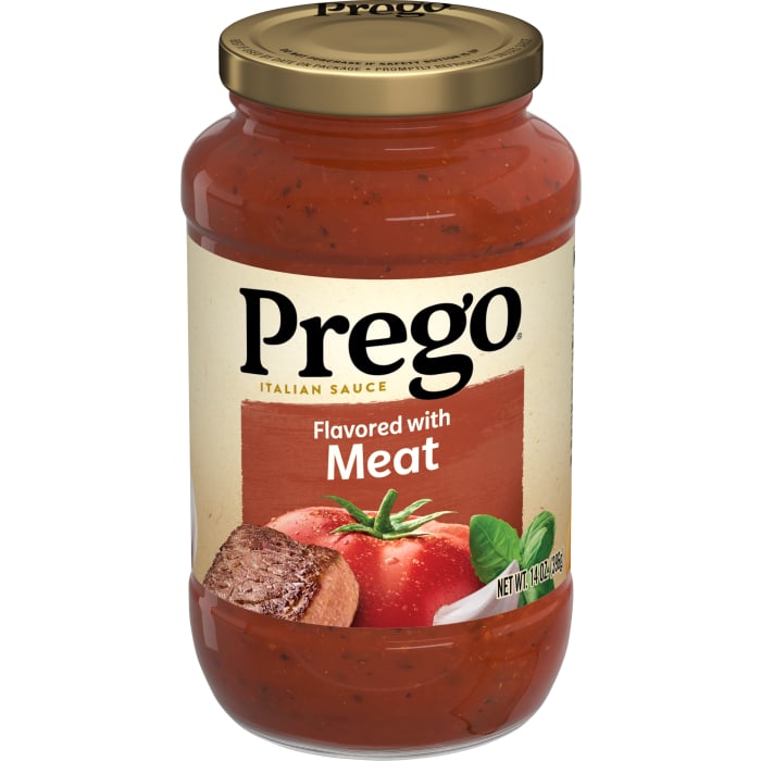Flavored with Meat Pasta Sauce
