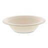 Boardwalk, Bagasse PFAS-Free Dinnerware, Round Bowl, 12 oz, Natural