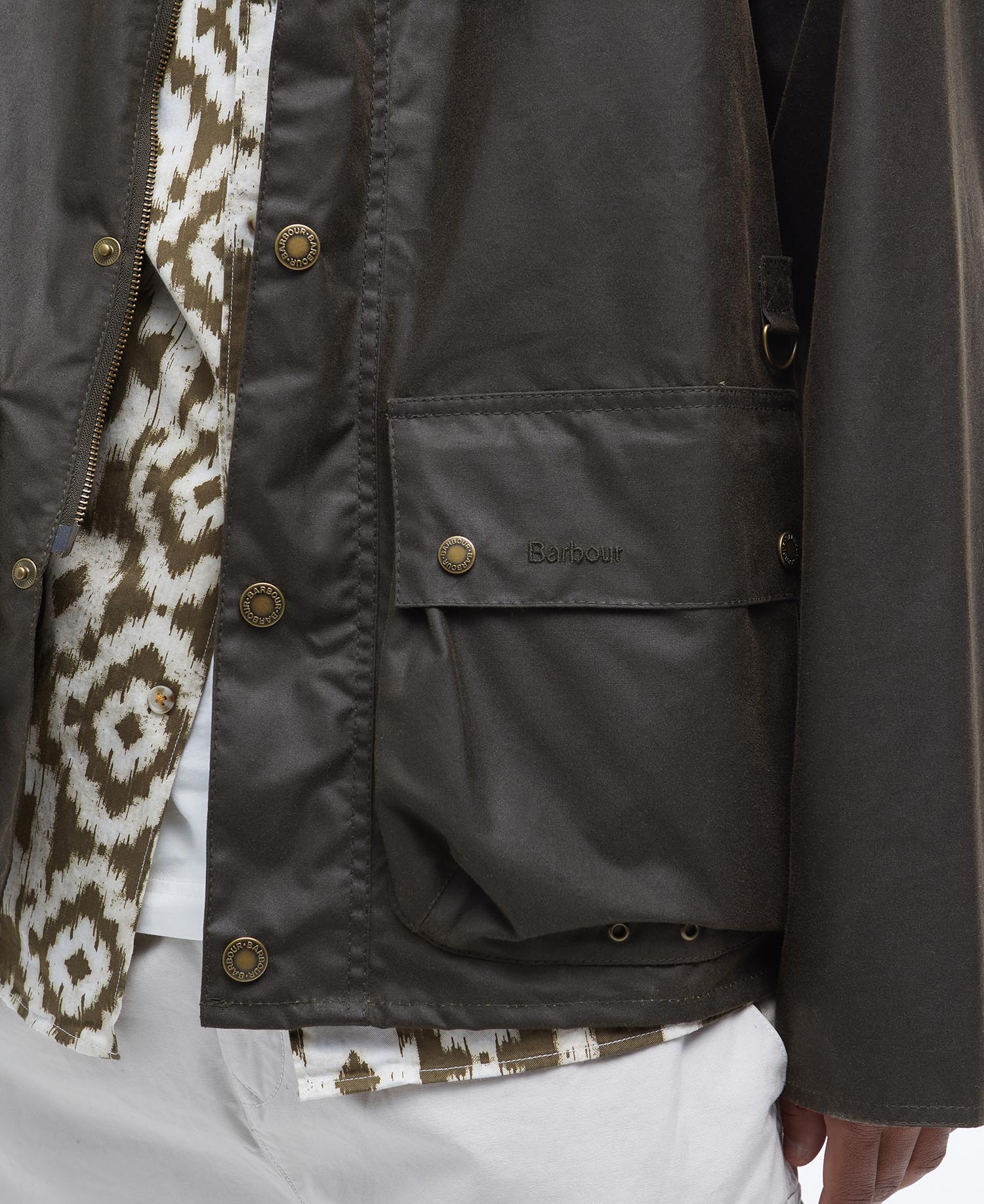 Utility Spey Waxed Jacket image number 6