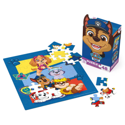 PAW Patrol, 48-Piece Easy Jigsaw Puzzle Chase Marshall Skye Rubble Everest TV Show Toy Learning Activity, for Kids Ages 3 and up