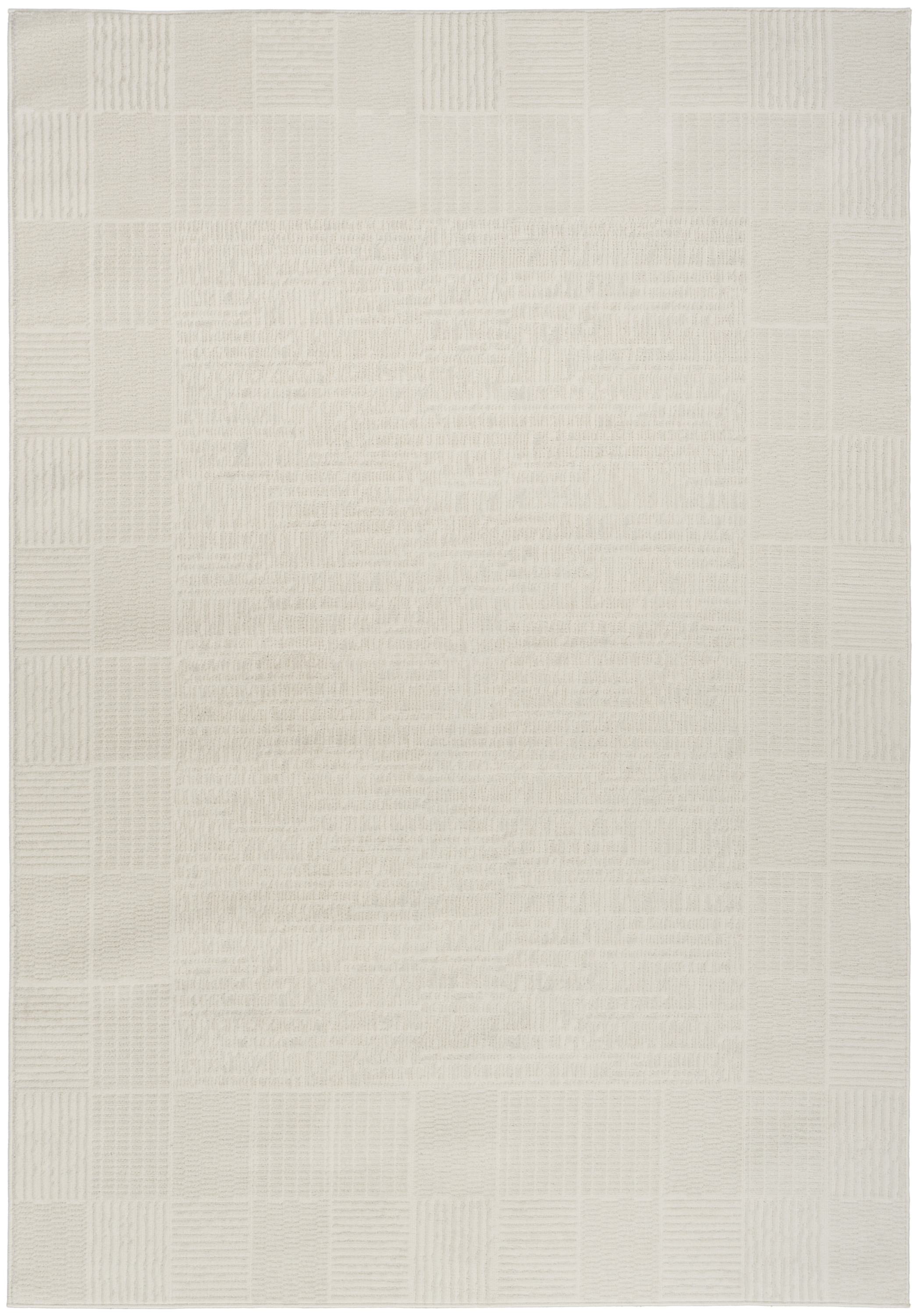Nourison Nordic 5' x 7' Ivory Modern Indoor Rug
