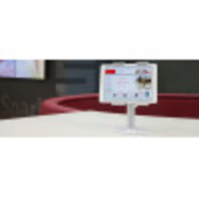 Novus MY tablet holders are designed for comfortable, elevated viewing in the home or office.