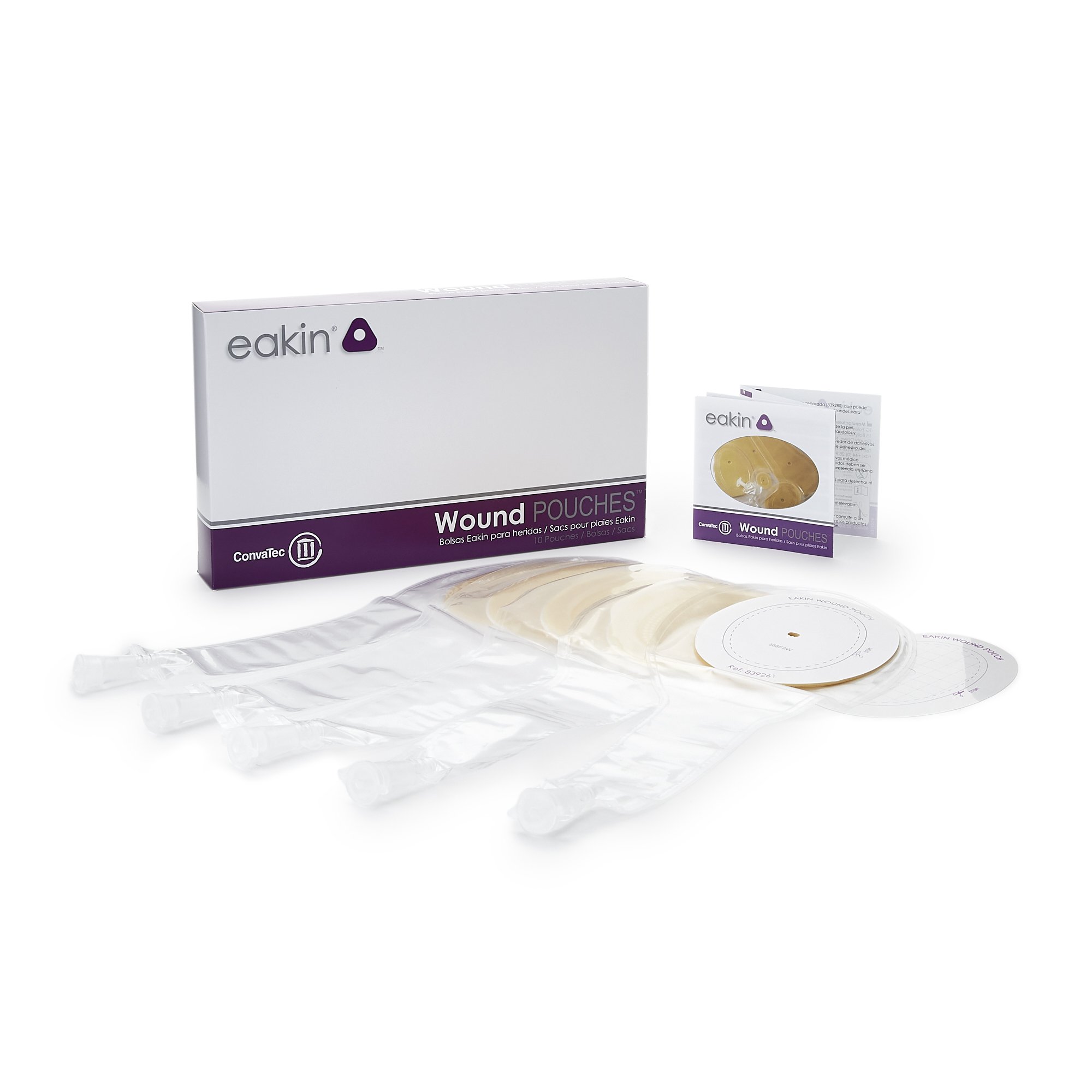 Eakin Fistula and Wound Drainage Pouch, 3 x 4-3/10 Inch MK 798661