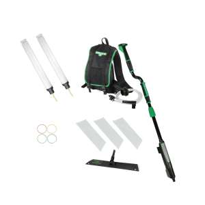 Unger, Excella™, 18", Floor Finishing Kit with Offset Pole