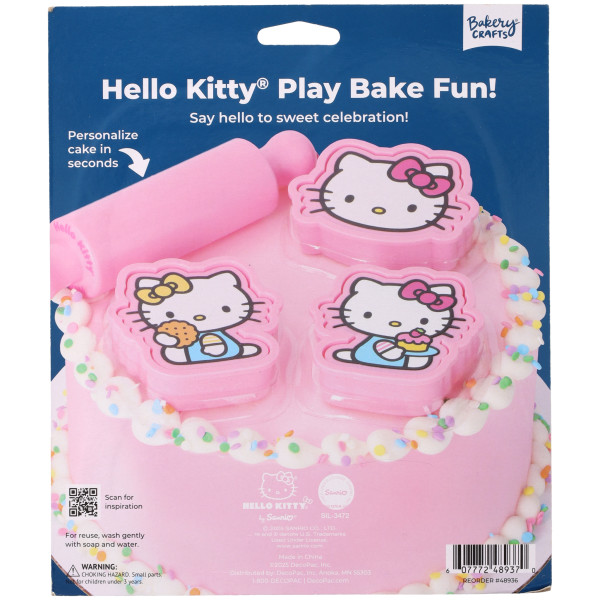 Hello Kitty® Play Bake Fun! Retail Decorations