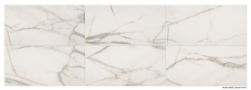Mythique Marble Calacatta Venecia 3×24 Bullnose Polished Rectified