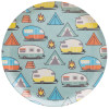 Adventurer Melamine Plate, Tents & Trailers, 6-piece set slideshow image 4 Adventurer Melamine Plate, Tents & Trailers, 6-piece set slideshow image 4