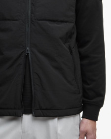 Ethan Quilted Sweatshirt Classic Black