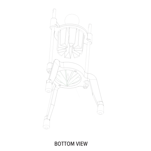 Engineering bottom view