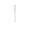 Dixie, Medium-weight Polystyrene Disposable Plastic Knives, White