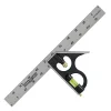 8100-012CS 12-inch High-Visibility Stainless Steel Combination Square
