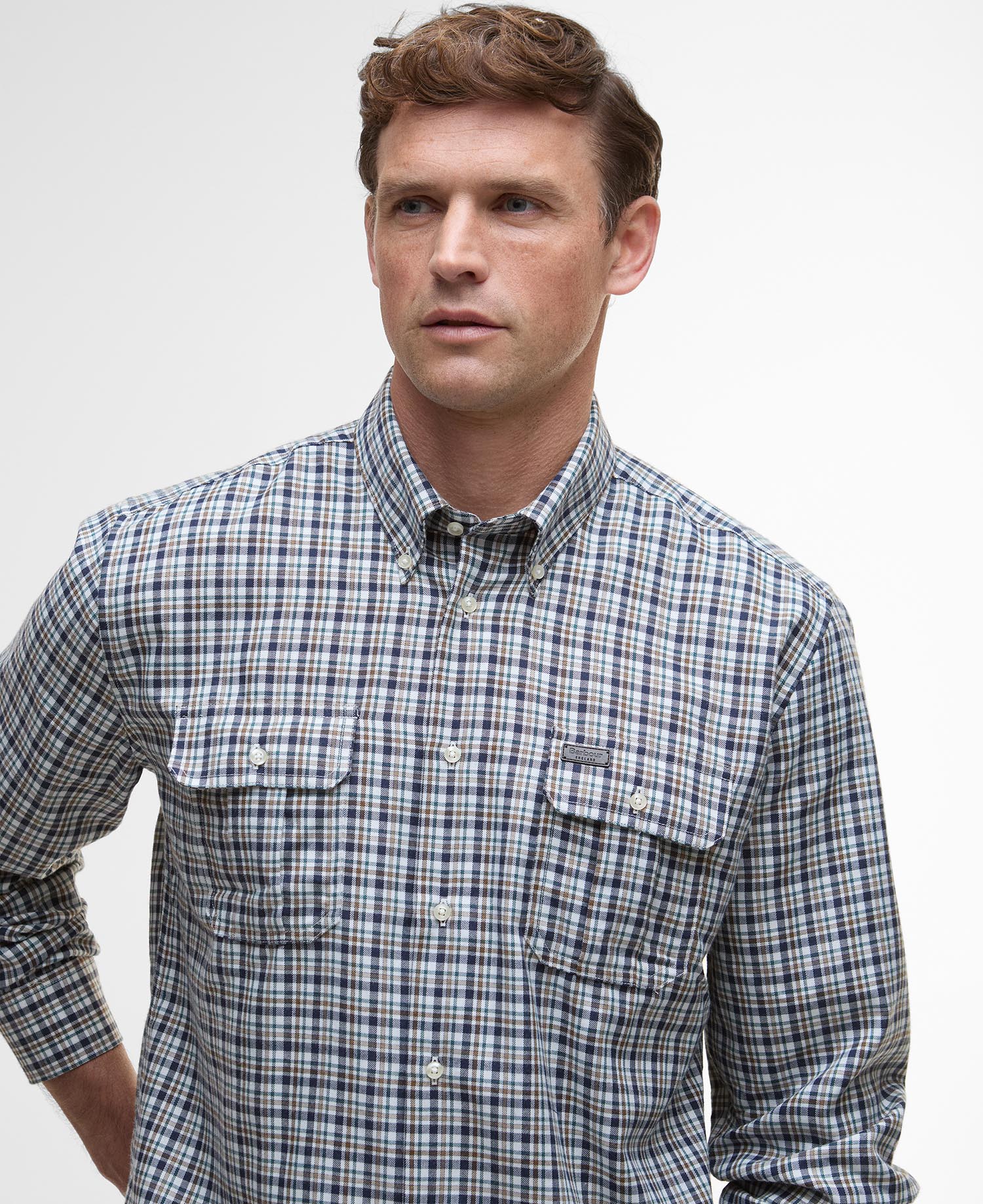 Panwell Thermo-Weave Checked Shirt image number 3