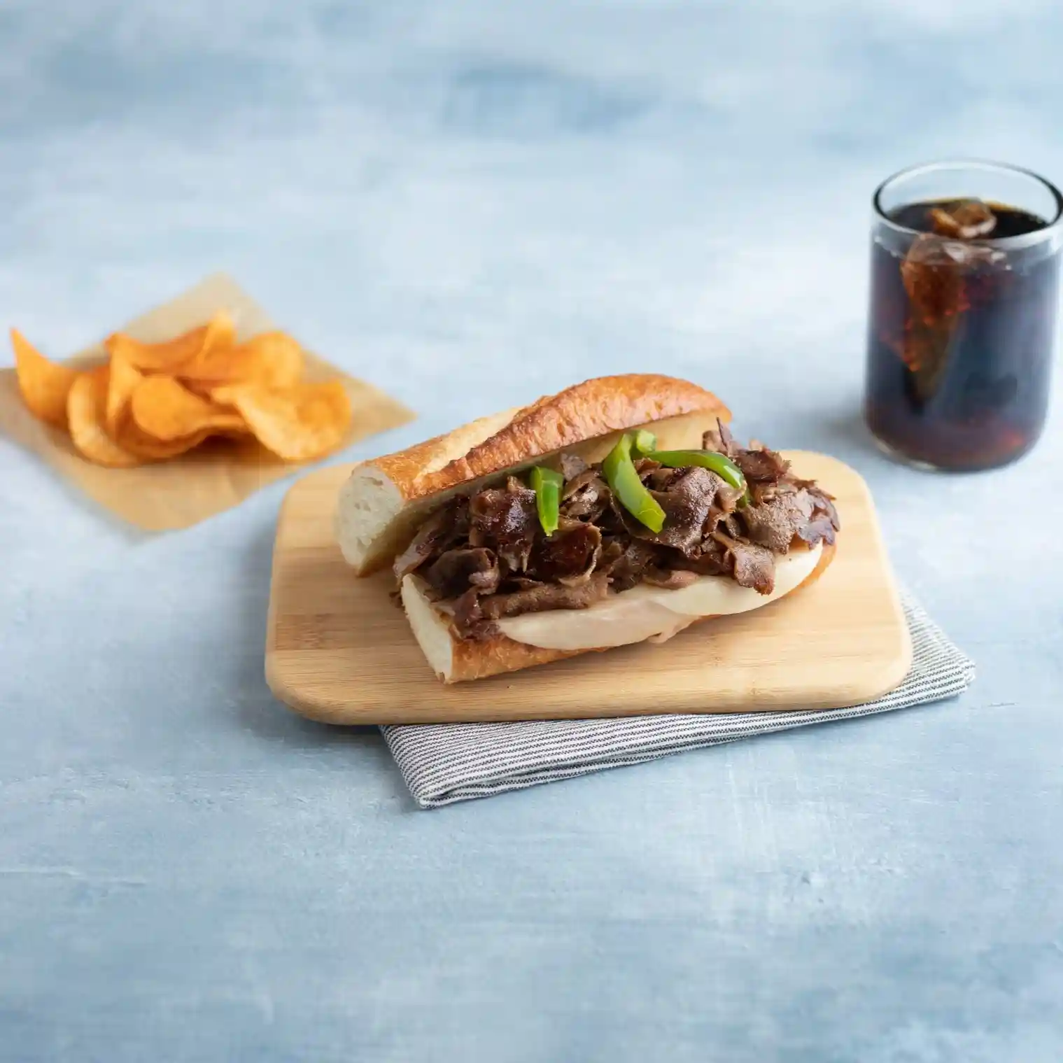Philly Freedom® Traditional Beef Flat Steak Slices, 4 oz_image_1