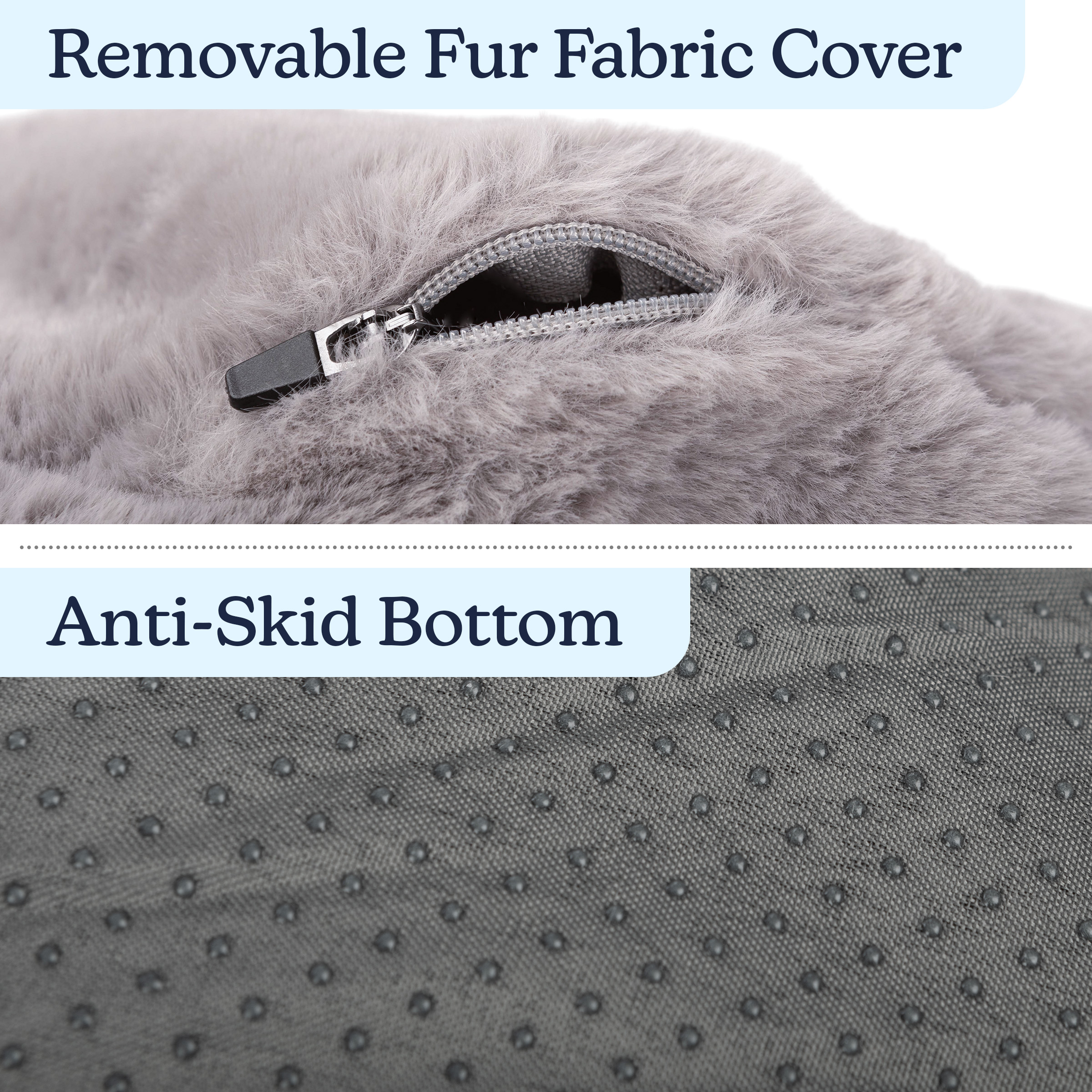 PETMAKER 30in Donut Dog Bed Cat Bed for Medium Pets, Puppy Essentials