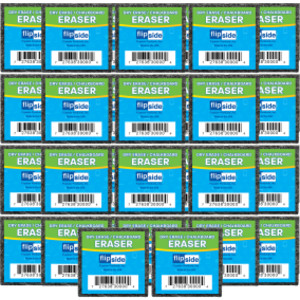 Student Felt Erasers, 2" x 2", Pack of 30