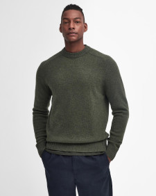 Grangetown Crew Neck Jumper Mid Olive