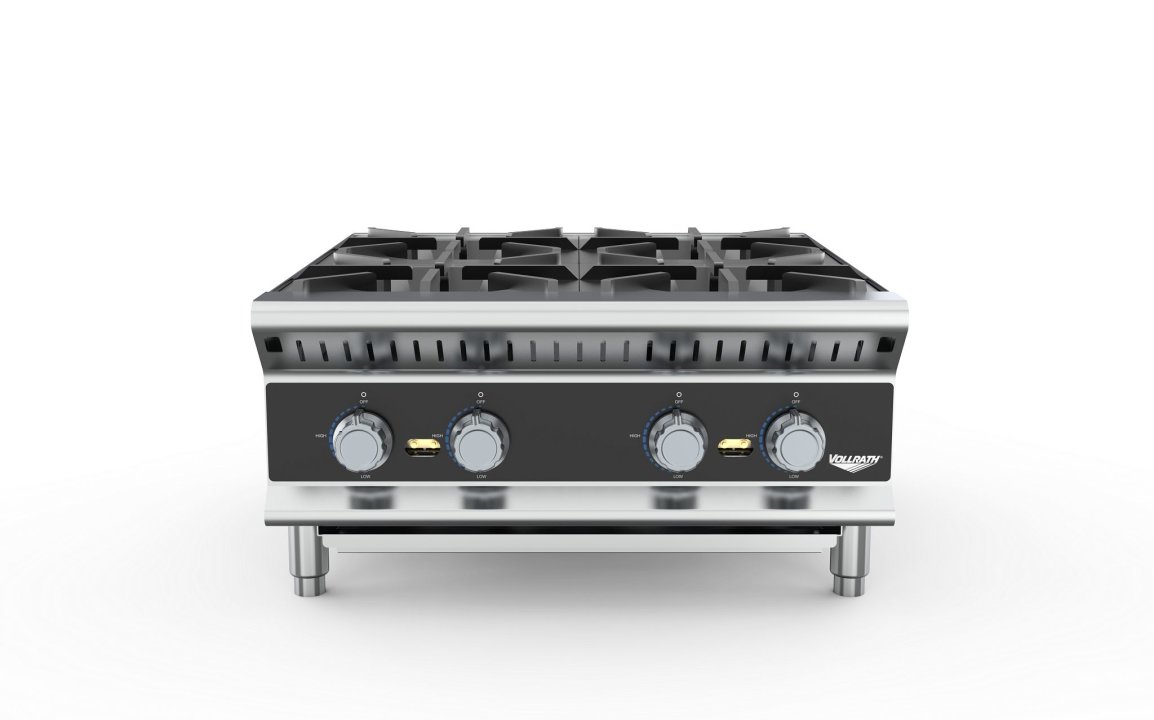 24-inch 4-burner countertop gas hot plate