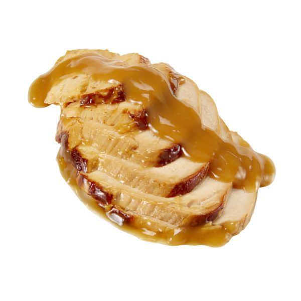 HORMEL(r) SQUARE TABLE(tm) Sliced Roasted Turkey Breast & Gravy Case 6/15oz . C1C0 - Front Center Out of Package (Hi Res)