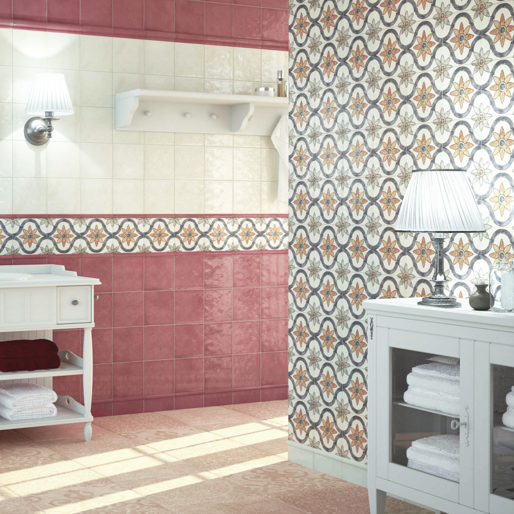 Bourges Arco 7-7/8 in. x 7-7/8 in. Ceramic Wall Tile