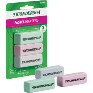 Pastel Wedge Eraser, 3 Count