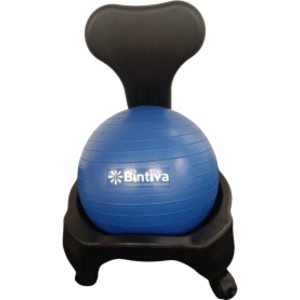 Stability Ball Chair, Child, Black/Blue