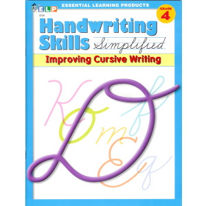 Handwriting Skills Simplified Book: Improving Cursive Writing