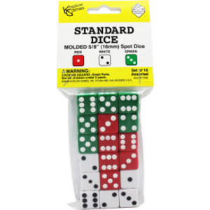 Dot Dice Set, Pack of 18