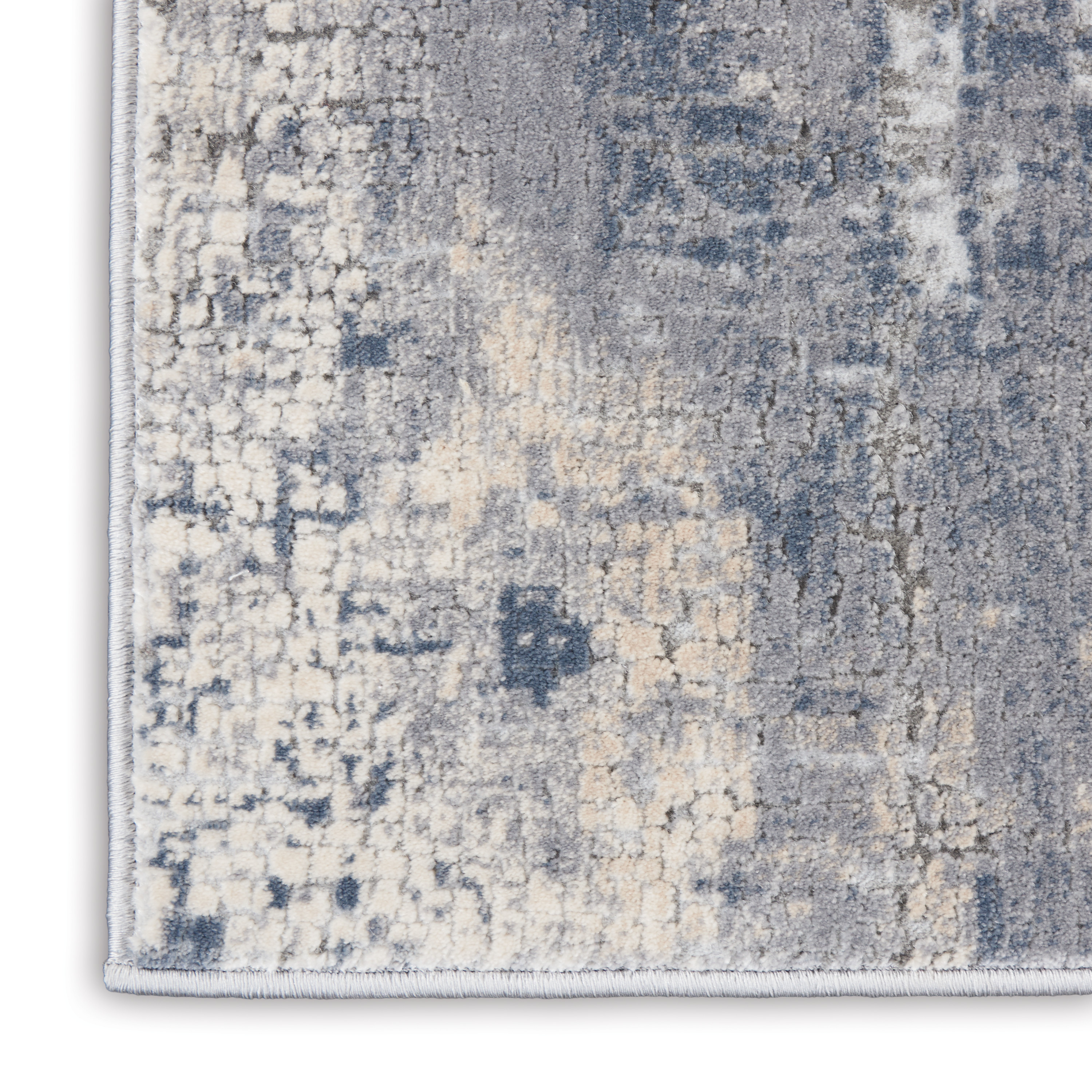 Nourison Rustic Textures 9'3" x 12'9" Grey Beige Modern Indoor Rug