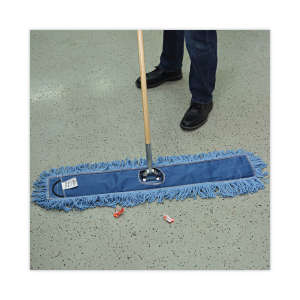Boardwalk, Synthetic Dust Mopping Kit, 36"W, Blue