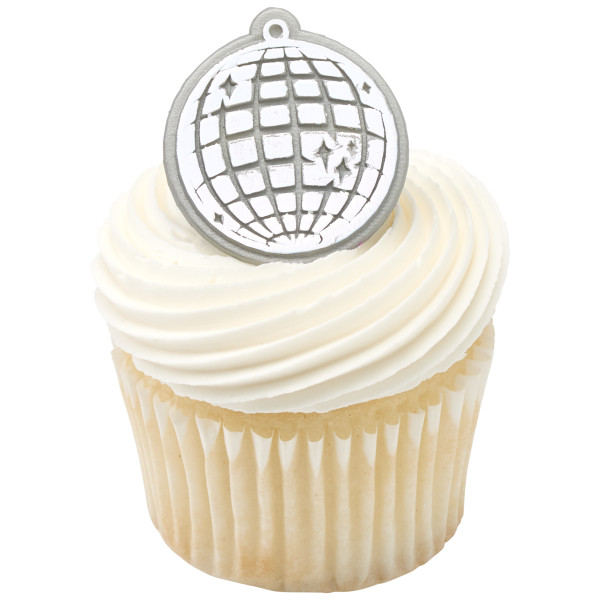 Disco Ball Cupcake Rings